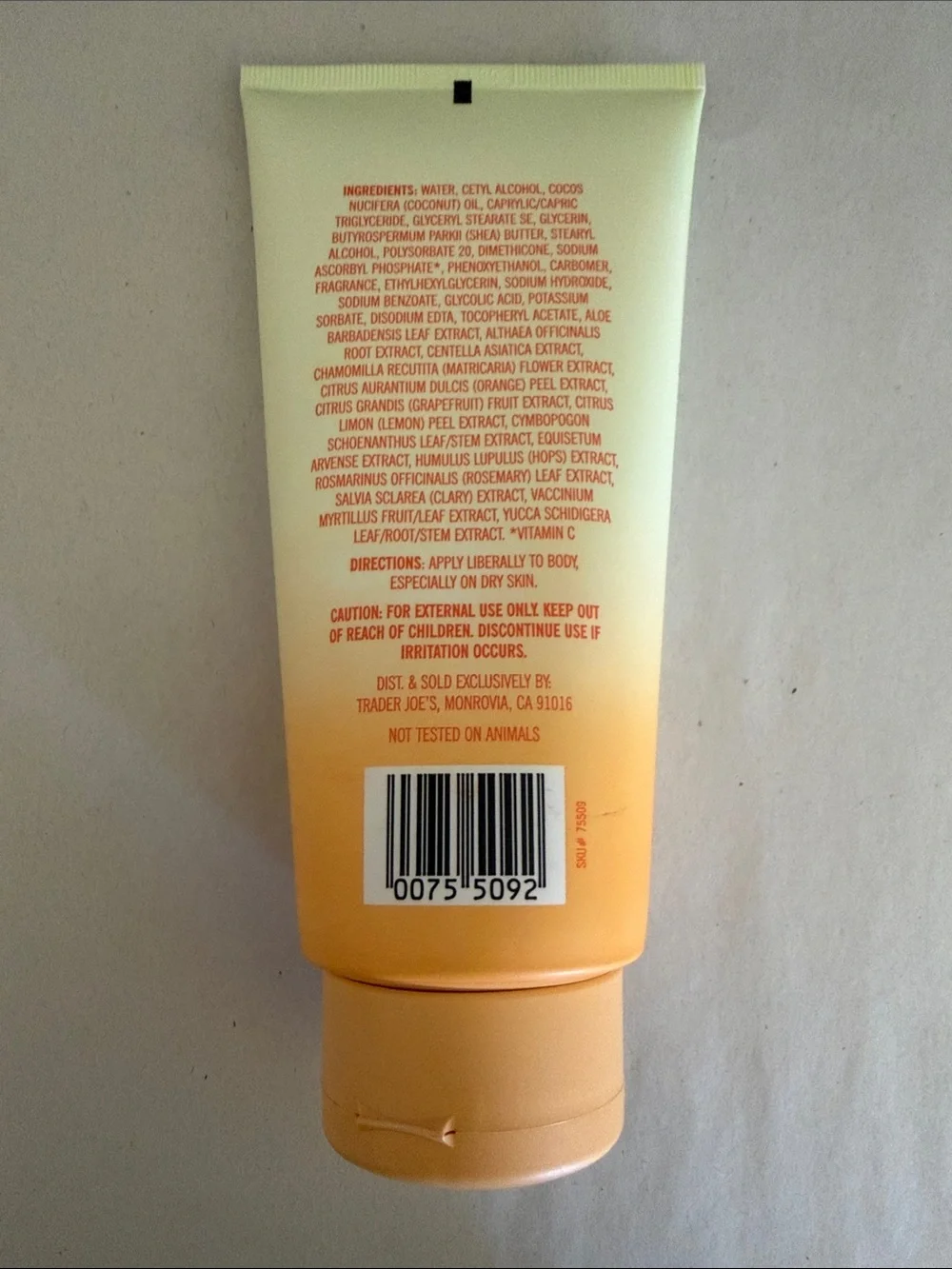 Vitamin C Firming Body Butter by Trader Joe’s
